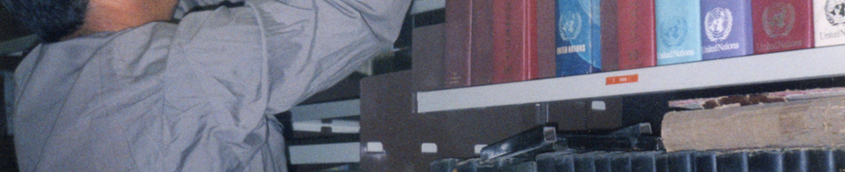 Depósitos de la biblioteca Santiago Severín