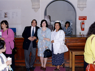 Funcionarios biblioteca Severín