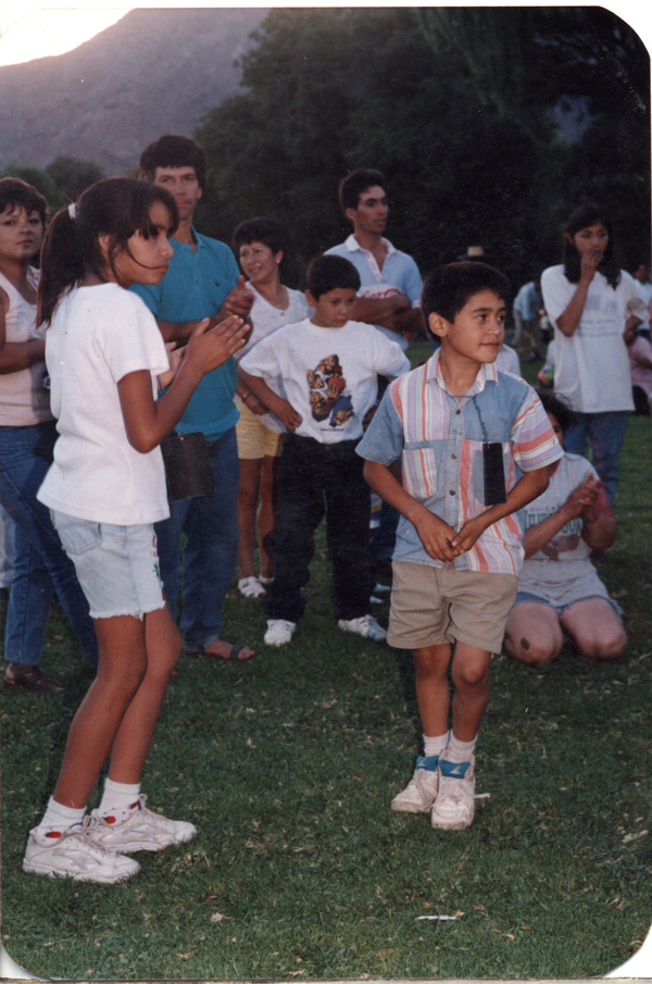 Actividad en cancha El Carmelo