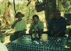 Junta familiar en fiestas patrias
