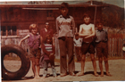 Familia Fernández Bustamante disfrutando el verano