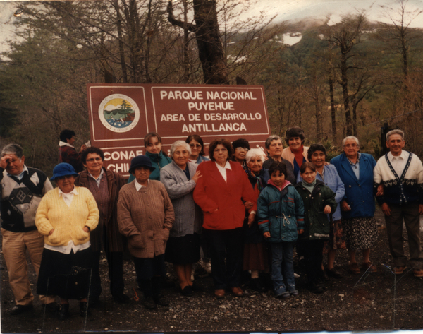 Paseo Parque Nacional Puyehue club adulto mayor