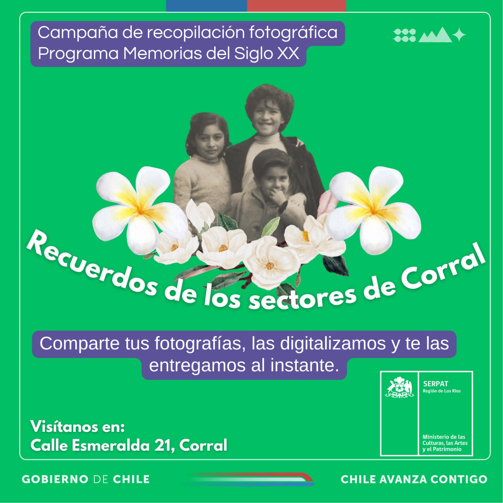 La Región de Los Ríos celebra el mes de la fotografía con campañas de recopilación fotográfica La Región de Los Ríos celebra el mes de la fotografía con campañas de recopilación fotográfica