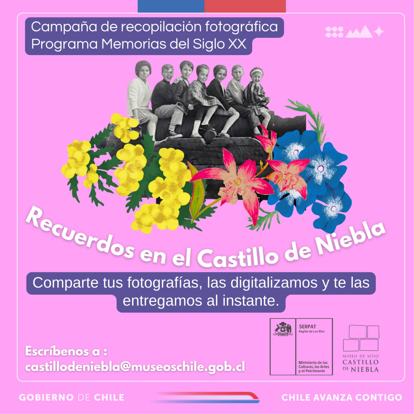 La Región de Los Ríos celebra el mes de la fotografía con campañas de recopilación fotográfica La Región de Los Ríos celebra el mes de la fotografía con campañas de recopilación fotográfica