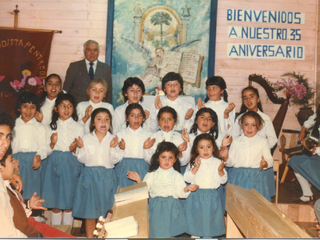 Coro infantil iglesia evangélica