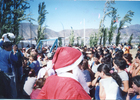 Entrega de regalos de navidad