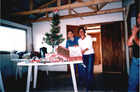 Entrega de regalos de navidad