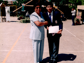 Finalización año escolar 2000