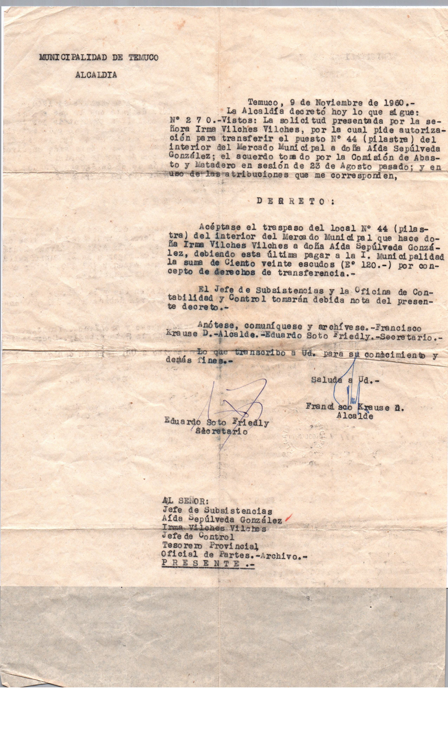 Documento de transferencia de pilastra Documento de transferencia de pilastra