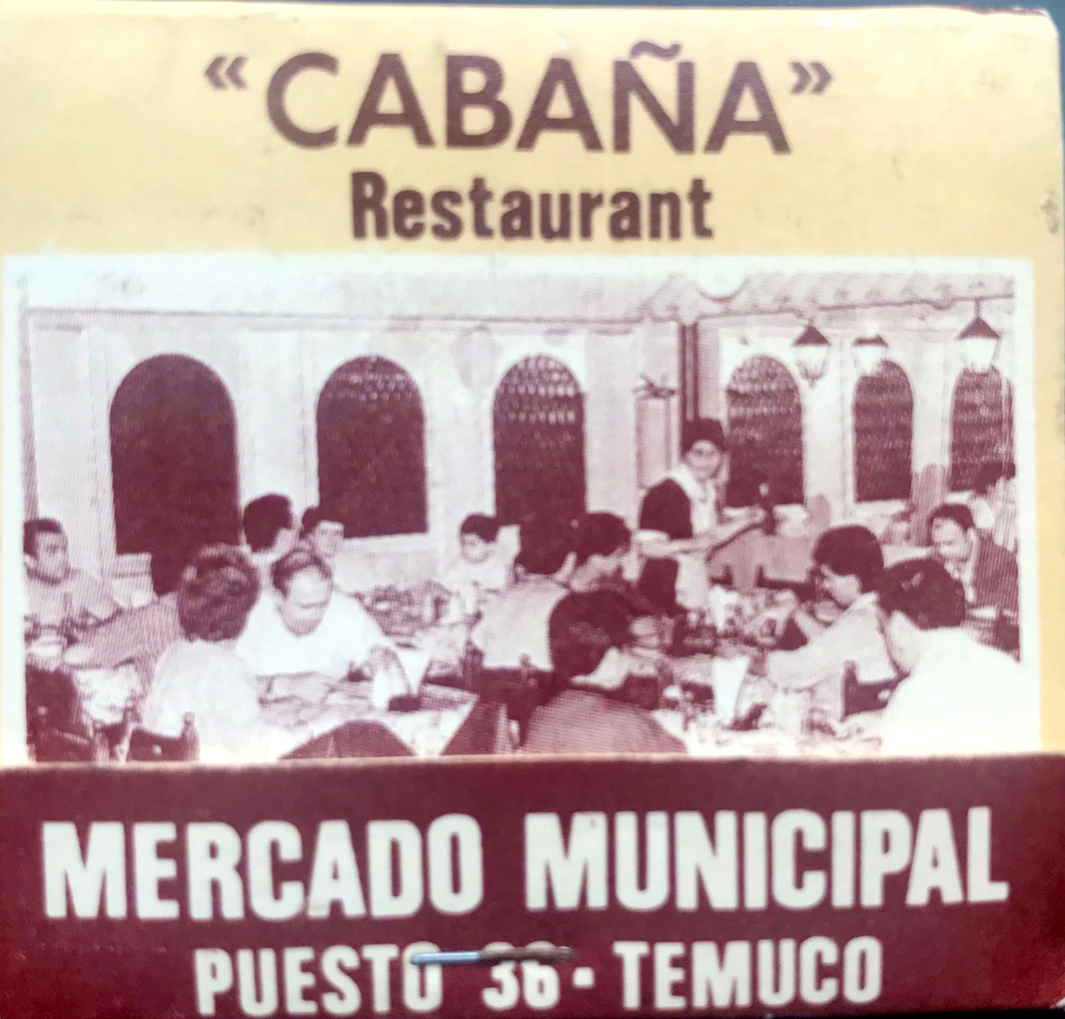 Caja de cerillas de La Cabaña Caja de cerillas de La Cabaña