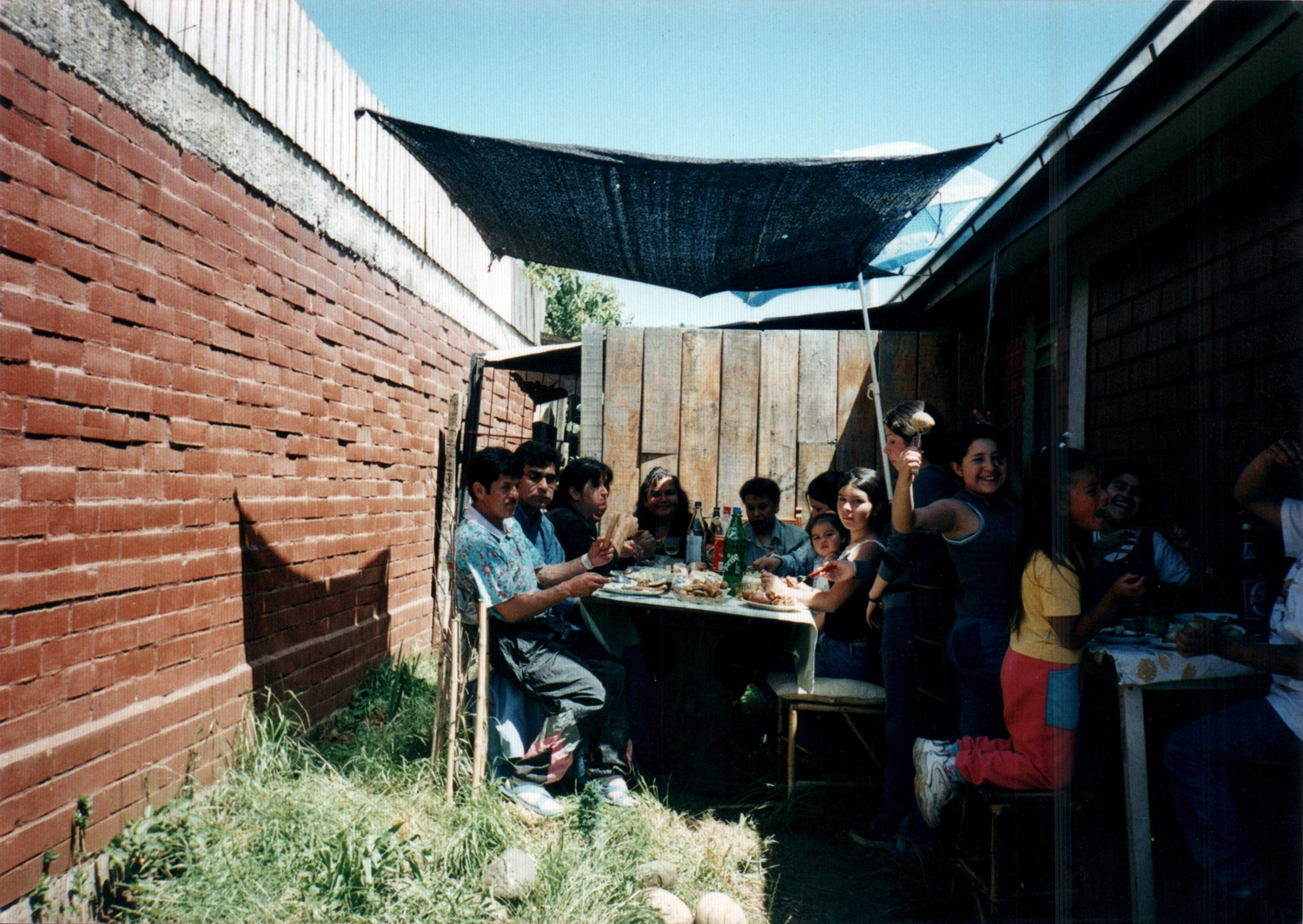 Familia Díaz Ambiado almorzando Familia Díaz Ambiado almorzando