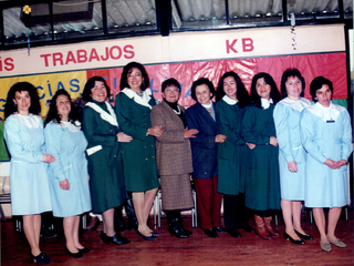 Despedida de Luisa Coloma de la comunidad educativa D-376