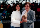 Acto de despedida por su jubilación a jefa de UTP Lilia Cárdenas Montenegro por alumnos