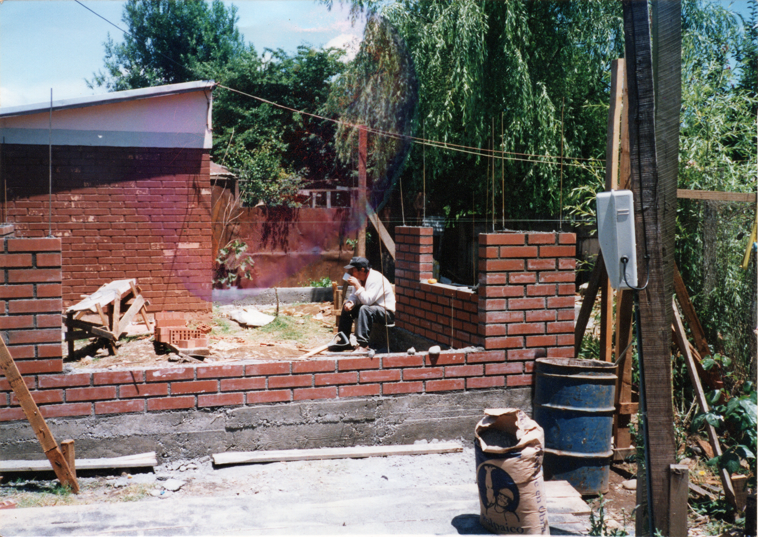 Avances en la construcción de las casas Avances en la construcción de las casas