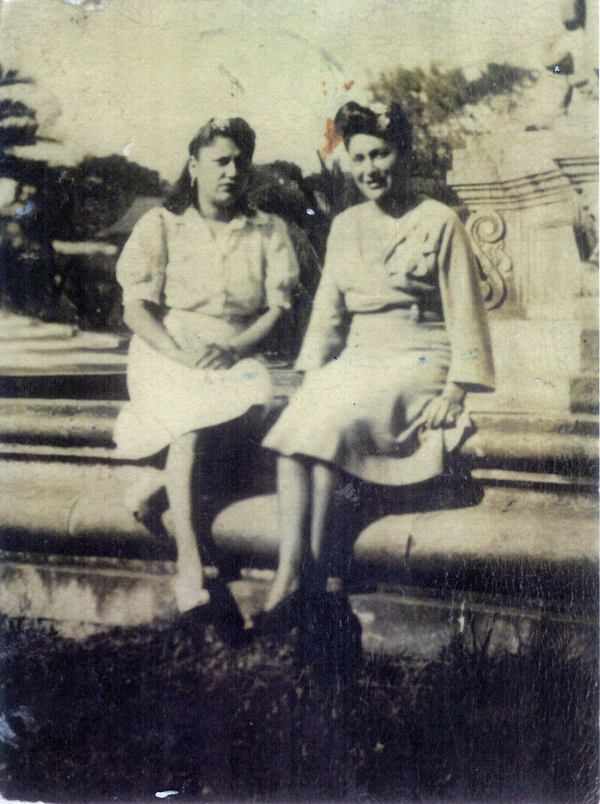 Hermanas en la playa