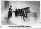 Vendedor ambulante de la época