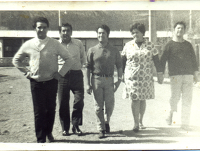 Paseando con los amigos