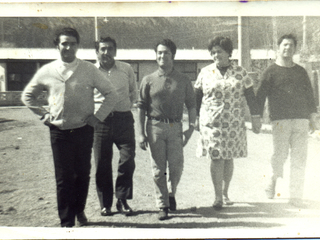 Paseando con los amigos