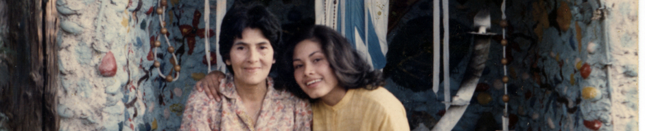 En la virgen con mamá
