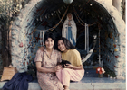 En la virgen con mamá