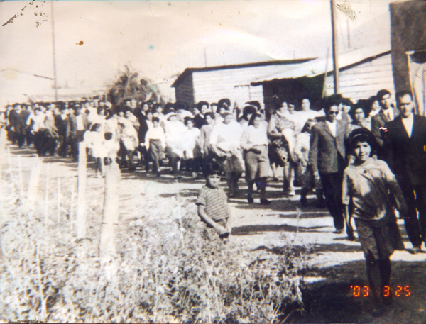 Desde niña en marchas