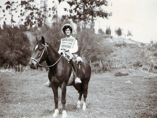 Mujer jinete