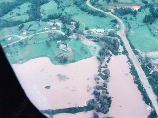 Inundación Valle Alegre año 2003