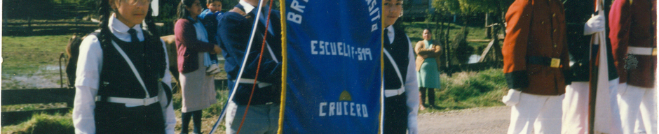 Brigada Escuela N° 519 en desfile 18 de septiembre