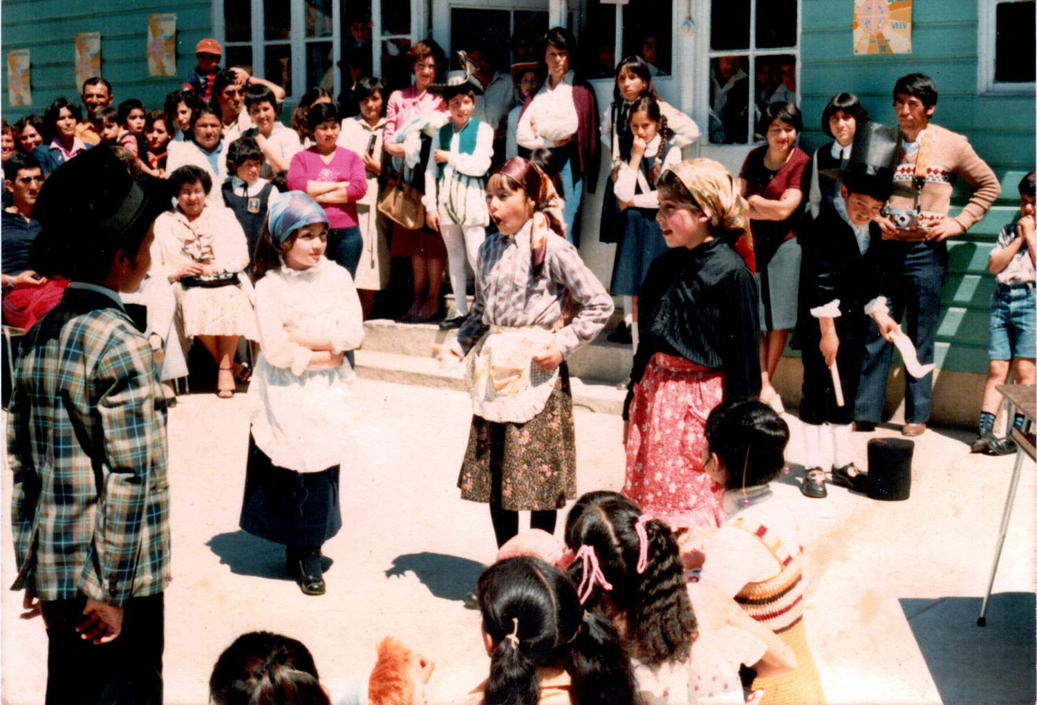 Acto en la escuela Santa Filomena Acto en la escuela Santa Filomena
