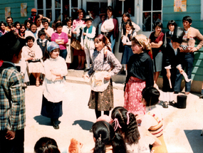 Acto en la escuela Santa Filomena