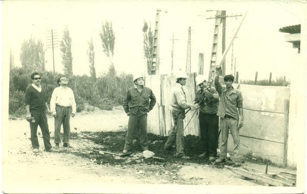 Trabajos de instalación de luz eléctrica
