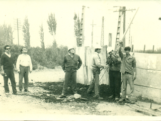 Trabajos de instalación de luz eléctrica