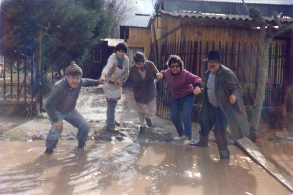 Inundación población Pedro Aguirre