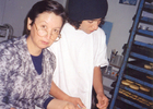 Haciendo pizzas
