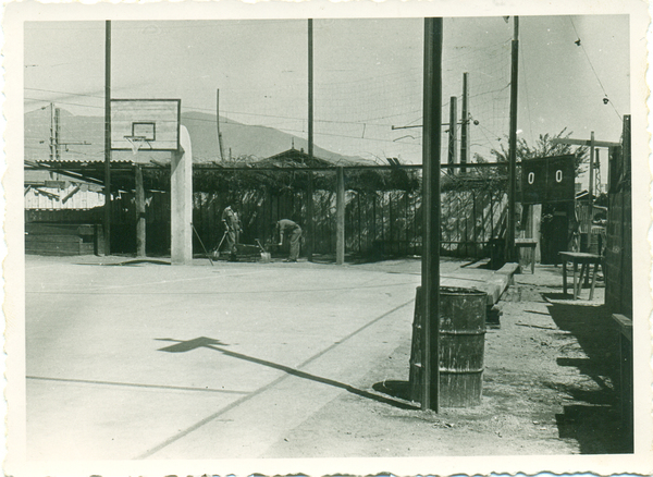 Preparación de caseta y camarines Fortín ferroviario