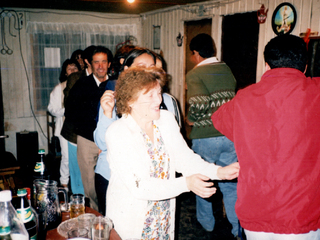 Fiesta de año nuevo en casa