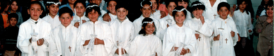 Primera comunión en el colegio