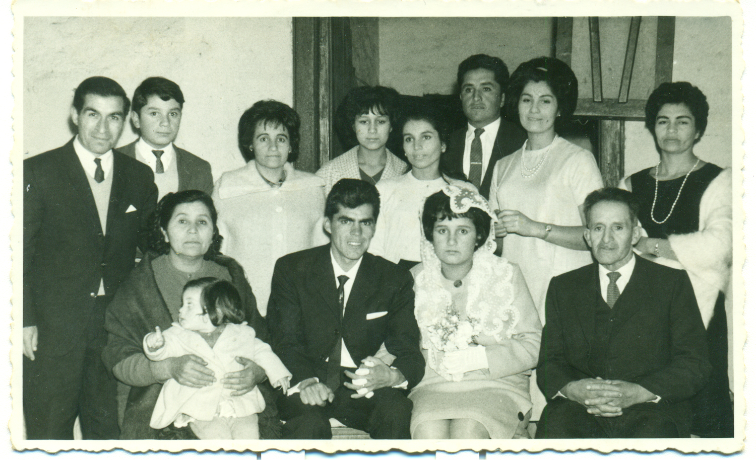 Foto familiar en matrimonio Foto familiar en matrimonio