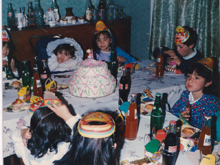 Primer cumpleaños de Natalia