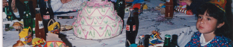 Primer cumpleaños de Natalia