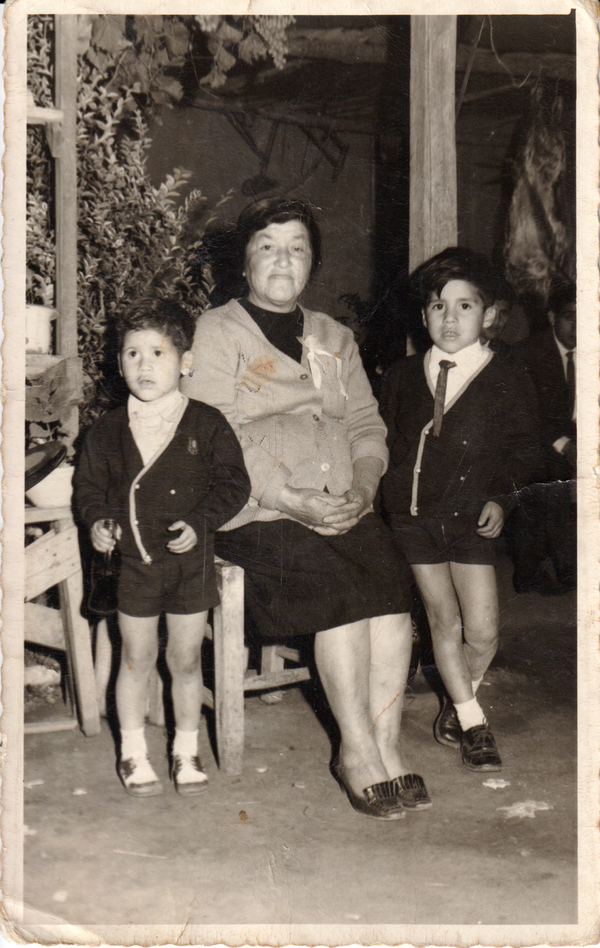 Abuela y nietos