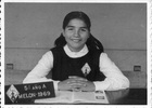 Sara a sus 12 años