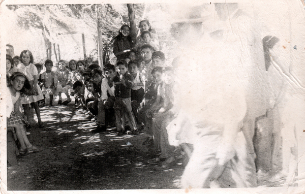 Niños de la población Santa Teresa