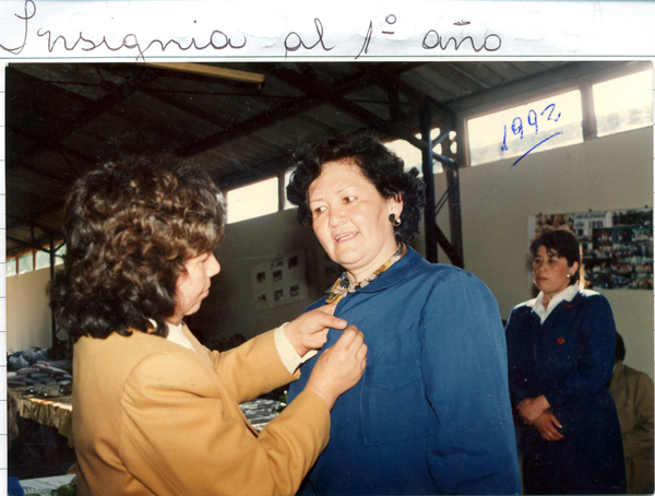 Insignia primer año en CONAPRAN