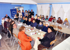 Once del club de adulto mayor Santa Paulina