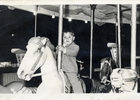 Patricio Derderian en el carrusel