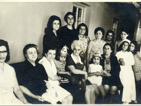 Foto familiar Primera Comunión