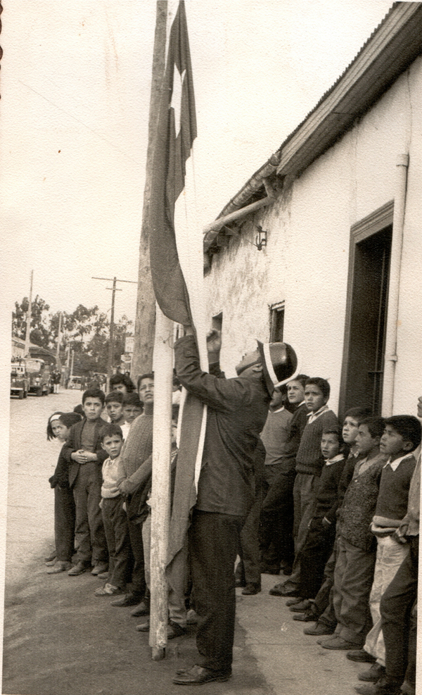 Niños en el centro de Puchuncaví