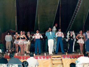 Tony Cachureo en el Circo Timoteo
