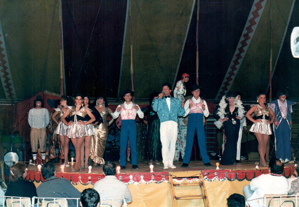 Tony Cachureo en el Circo Timoteo